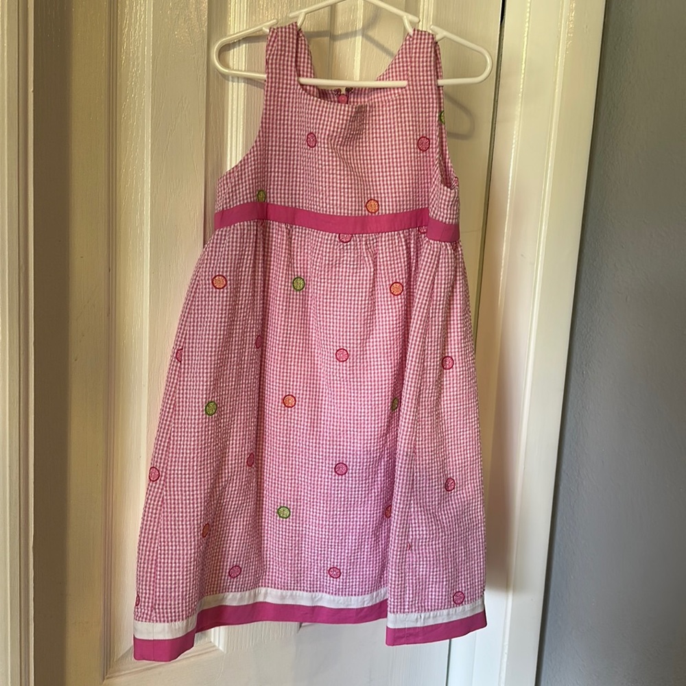 EUC LILLY Pulitzer girl's dress size 6x